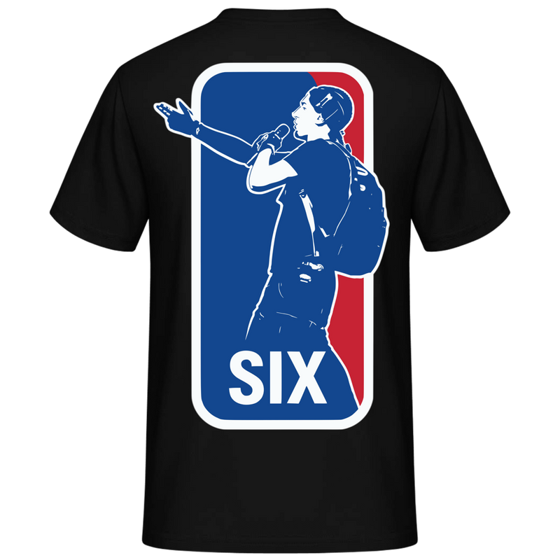 SOUZASIX NBA SHIRT BLACK